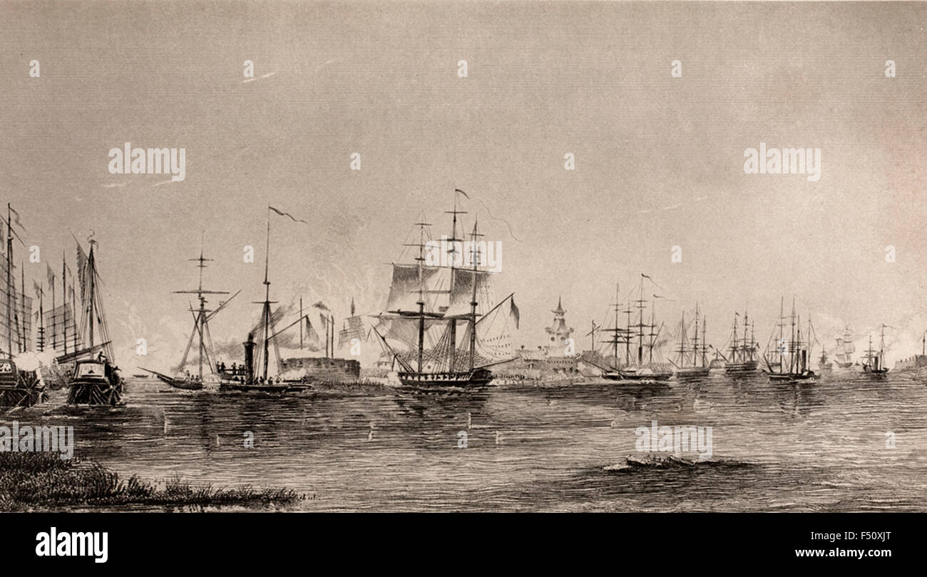 Battle of Woosung, 16 June 1842. The Battle of Woosung was fought between British and Chinese forces in Woosung (now written Wusong), China, on 16 June 1842 ...