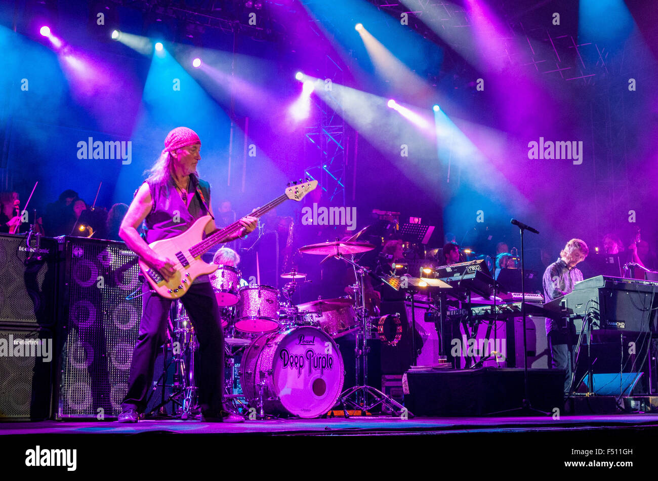 Deep Purple on Concert in Dresden Stock Photo Alamy