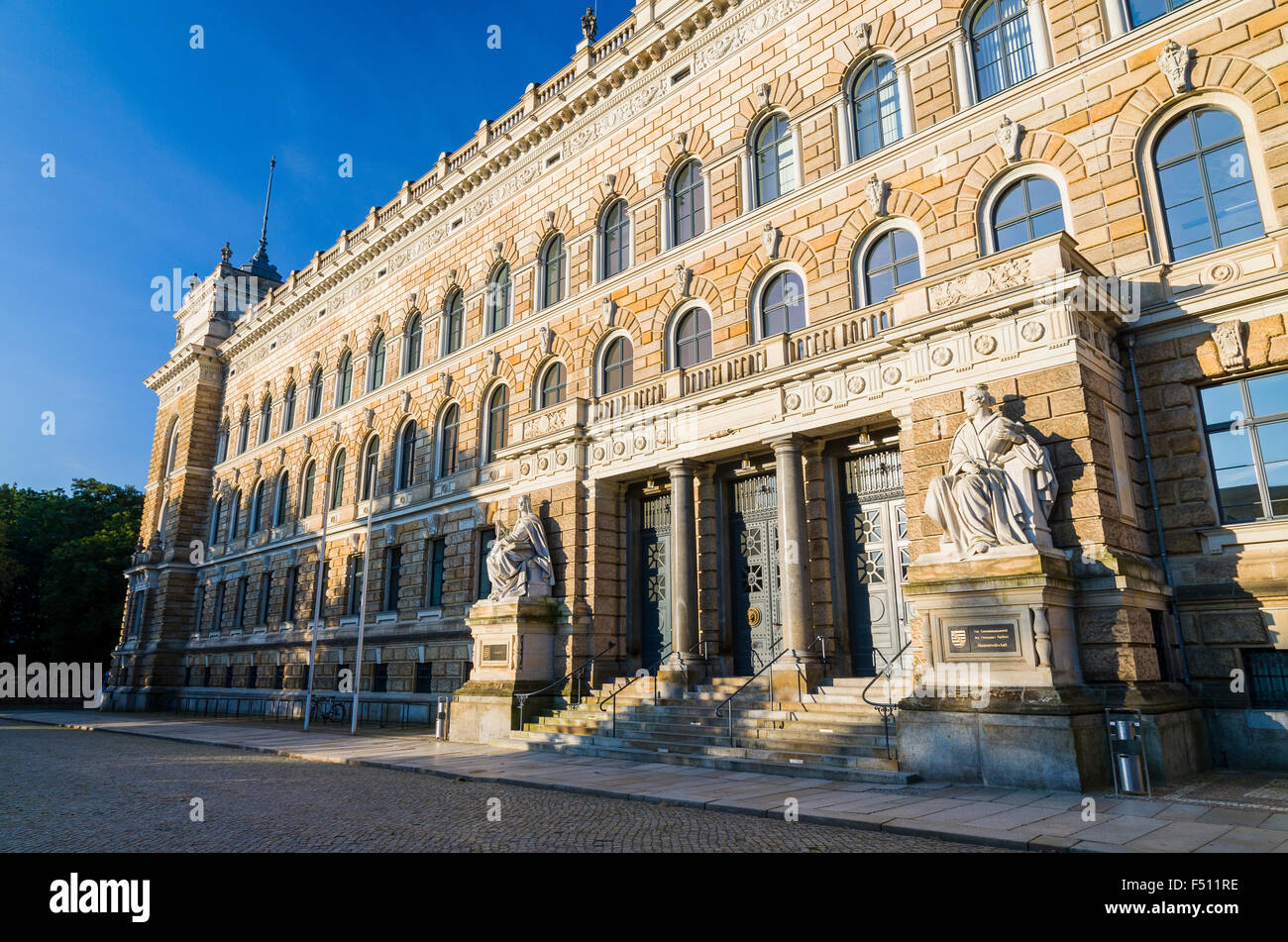 The High Court of Saxony Stock Photo