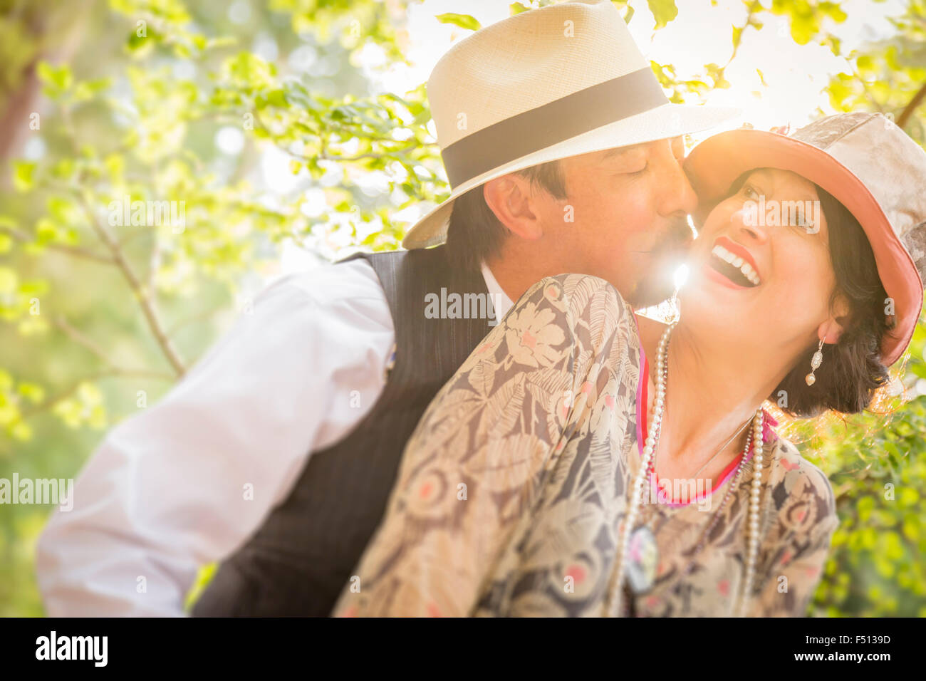 1930s romantic couple man woman hi-res stock photography and images - Alamy