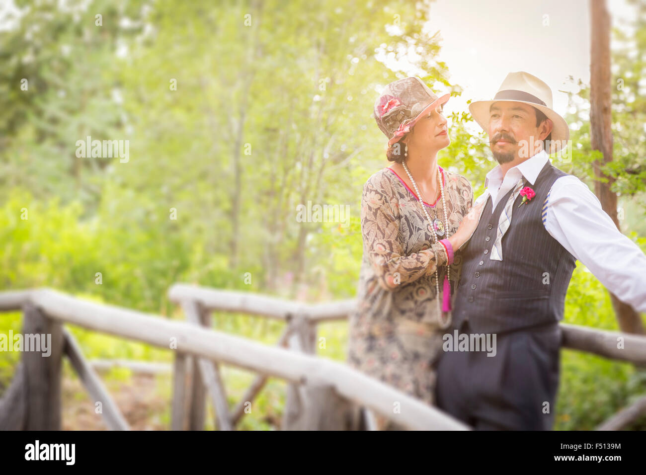 1930s Romantic Couple Man Woman High Resolution Stock Photography and ...
