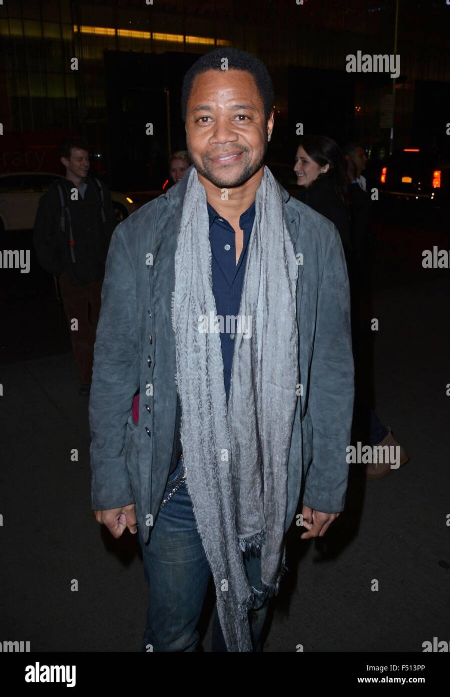 New York, NY, USA. 25th Oct, 2015. Cuba Gooding Jr. at arrivals for MISS YOU ALREADY Premiere, Museum of Modern Art (MoMA), New York, NY October 25, 2015. Credit:  Derek Storm/Everett Collection/Alamy Live News Stock Photo