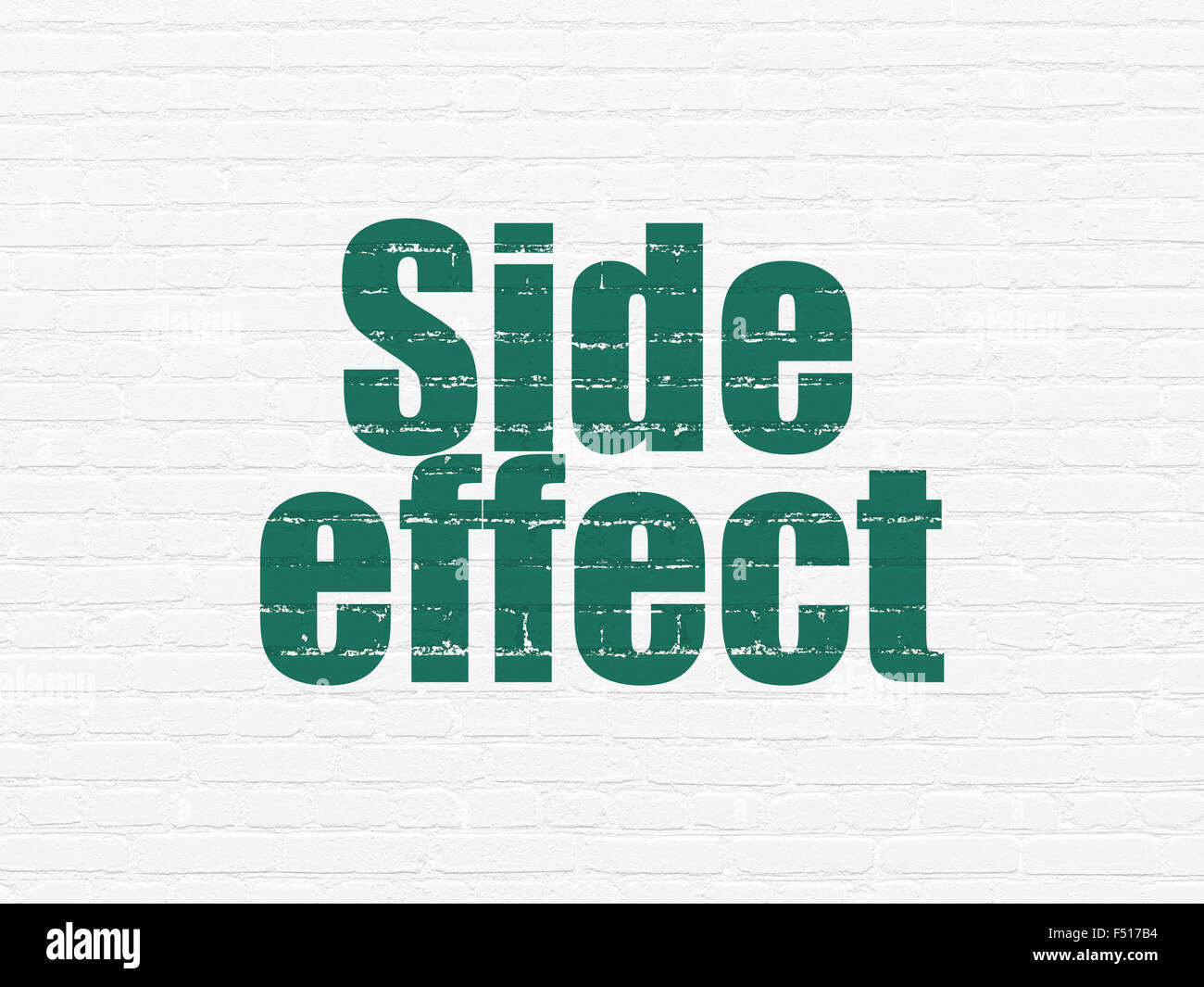 Health concept: Side Effect on wall background Stock Photo - Alamy
