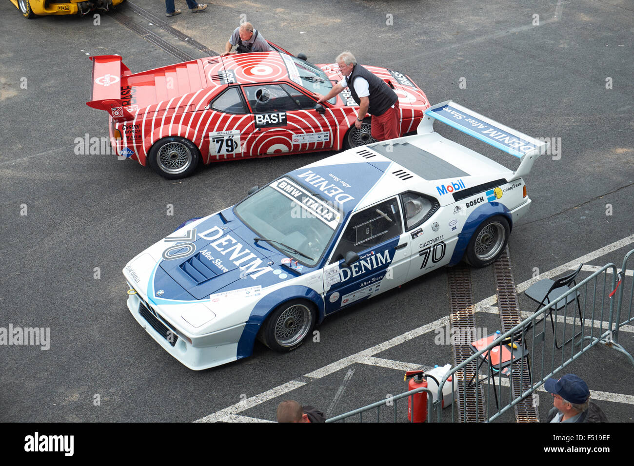 BMW M1 Procar, 1979, German racing championship 1972-1981,43.AvD-Oldtimer Grand Prix 2015 Nürburgring Stock Photo