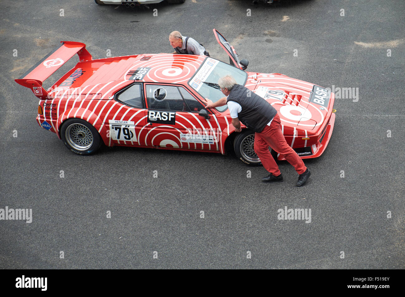 BMW M1 Procar, 1979, German racing championship 1972-1981,43.AvD-Oldtimer Grand Prix 2015 Nürburgring Stock Photo