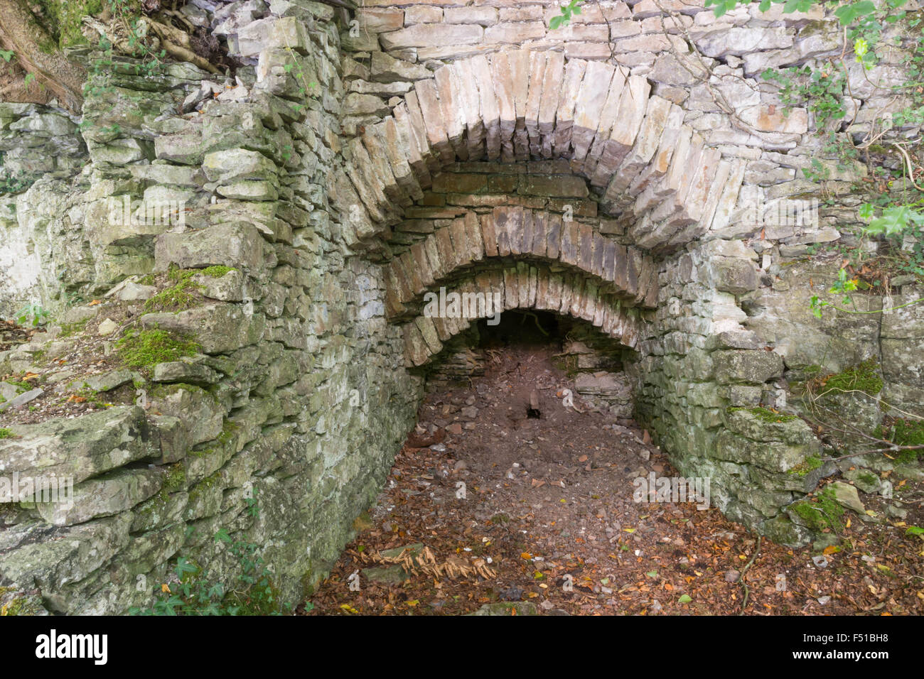 An old Lime Kiln Stock Photo Alamy