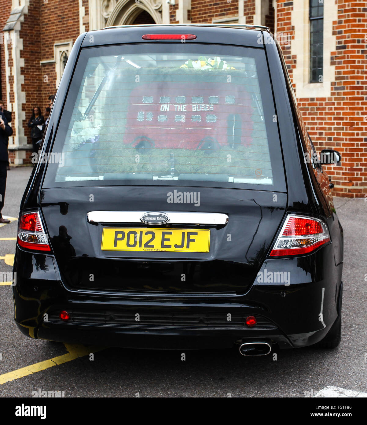 The funeral of Stephen Lewis at