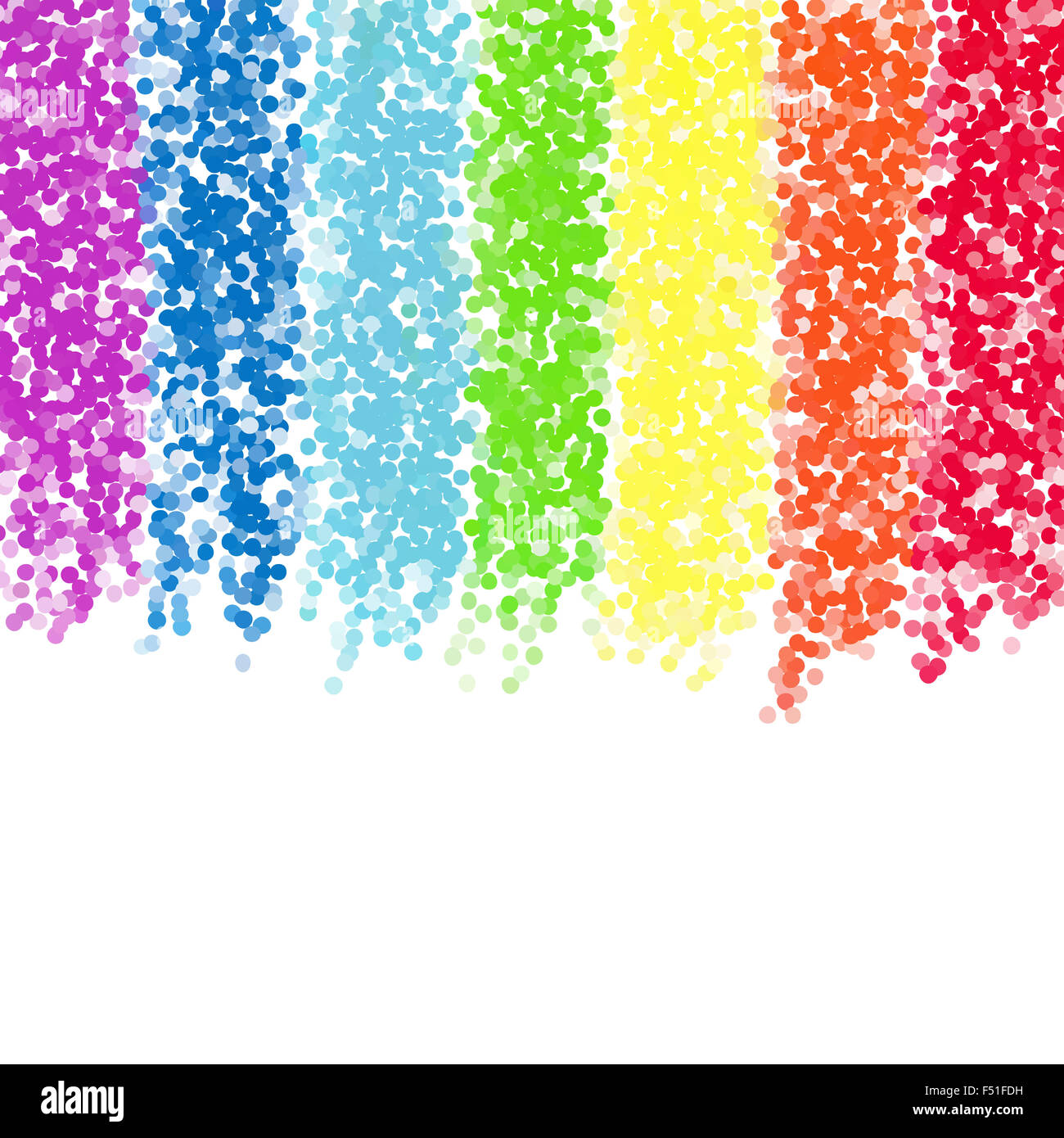 Rainbow dot background Stock Photo - Alamy