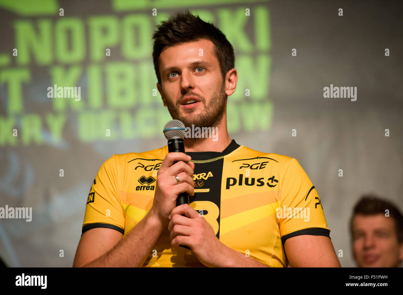Belchatow, Poland. 25th Oct, 2015. Michal Winiarski ...