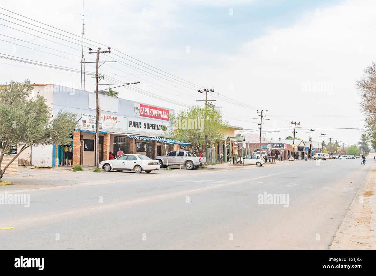 DOUGLAS, SOUTH AFRICA AUGUST 25, 2015 A gloomy day in Douglas in the