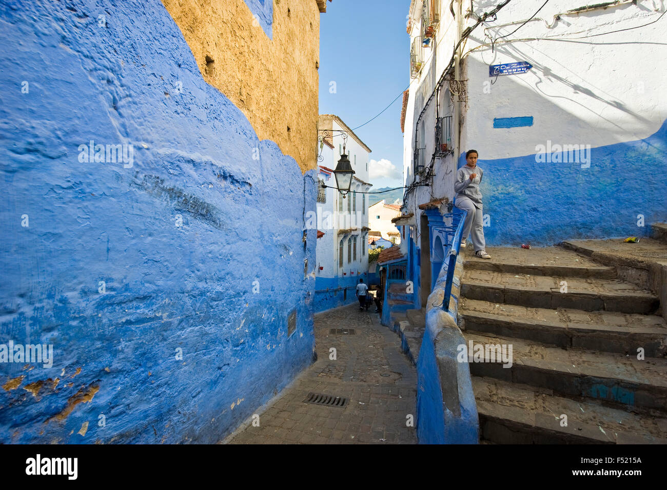 Morocco, Chefchaouen Stock Photo