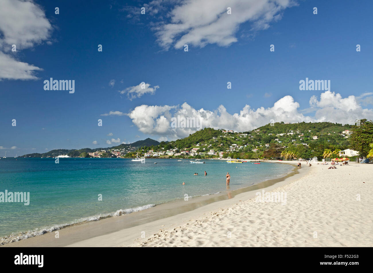 Grenada, Grand Anse Beach Stock Photo Alamy