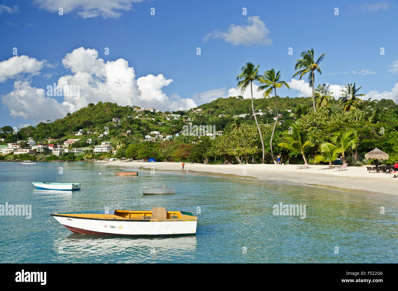 Grenada, Grand Anse Beach Stock Photo Alamy