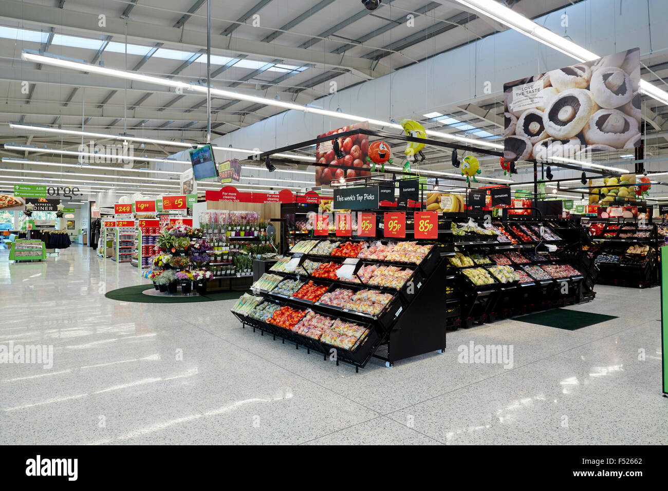 Asda Open their new store in Altrincham, Cheshire, UK on George ...