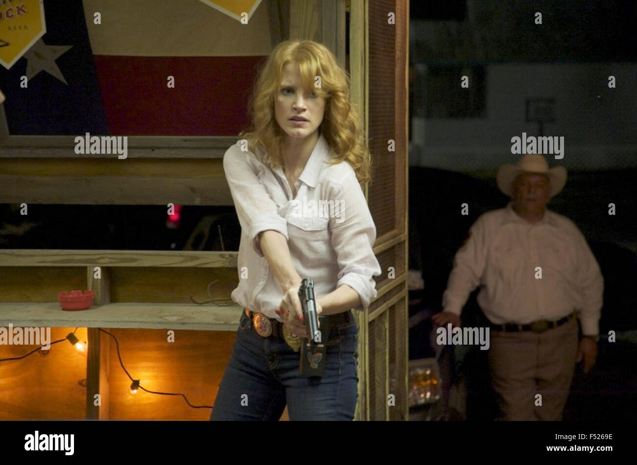 TEXAS KILLING FIELDS 2011 Anchor Bay Entertainment film with Jessica Chastain Stock Photo