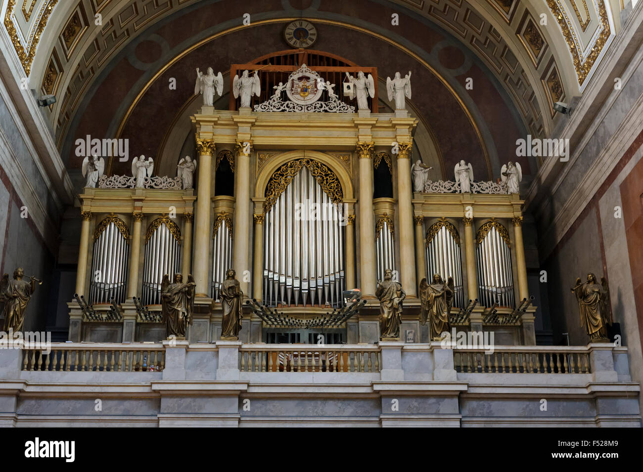 An organ in the Esztergom Basilica, Hungary Stock Photo - Alamy