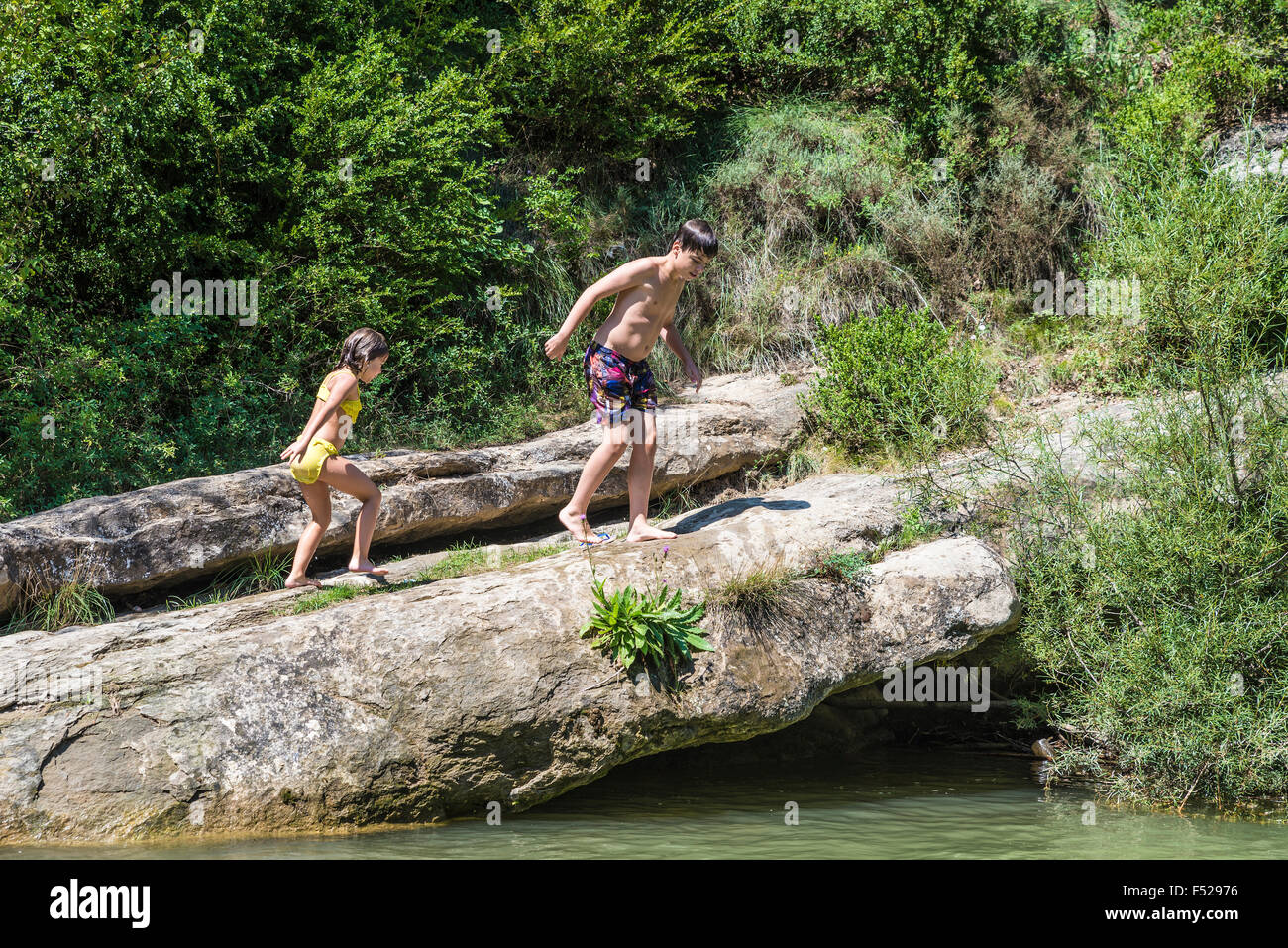 Bathing cascade hi-res stock photography and images - Alamy