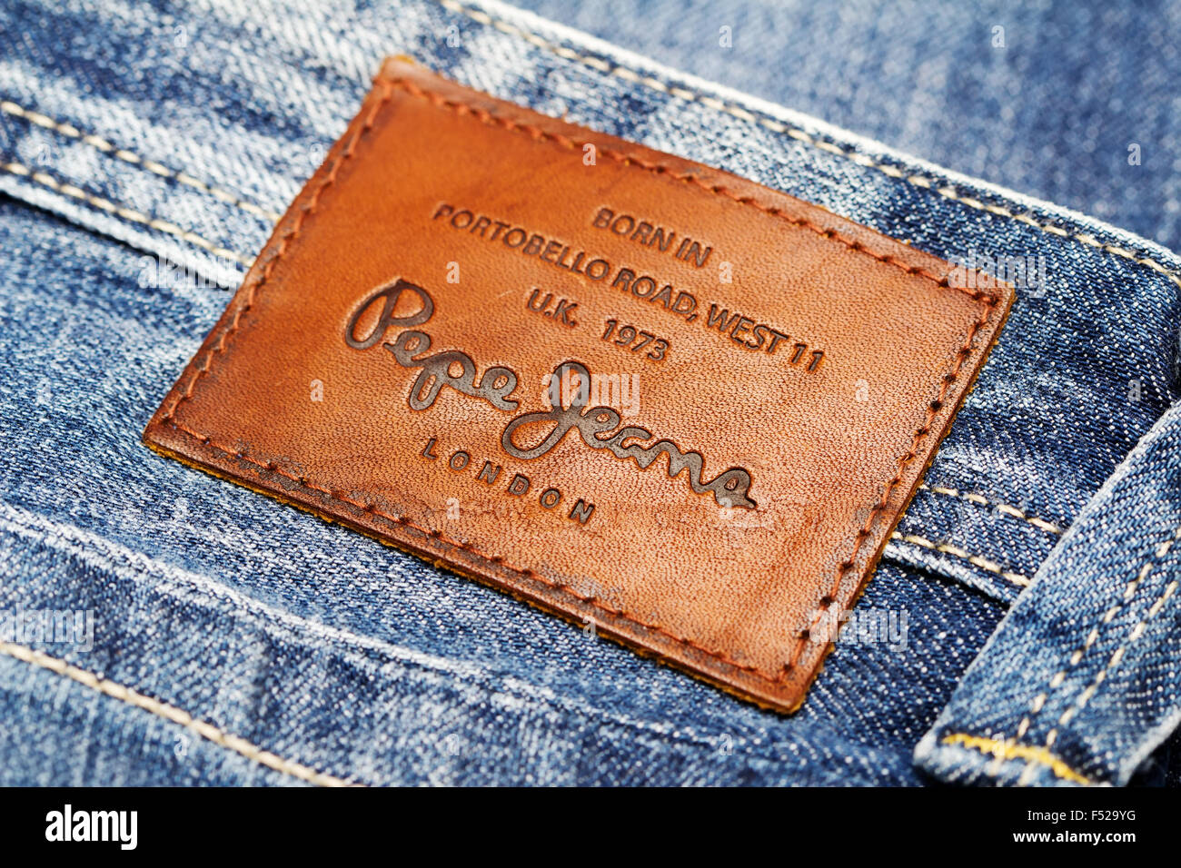 Part jeans pepe jeans london hi-res stock photography and images - Alamy