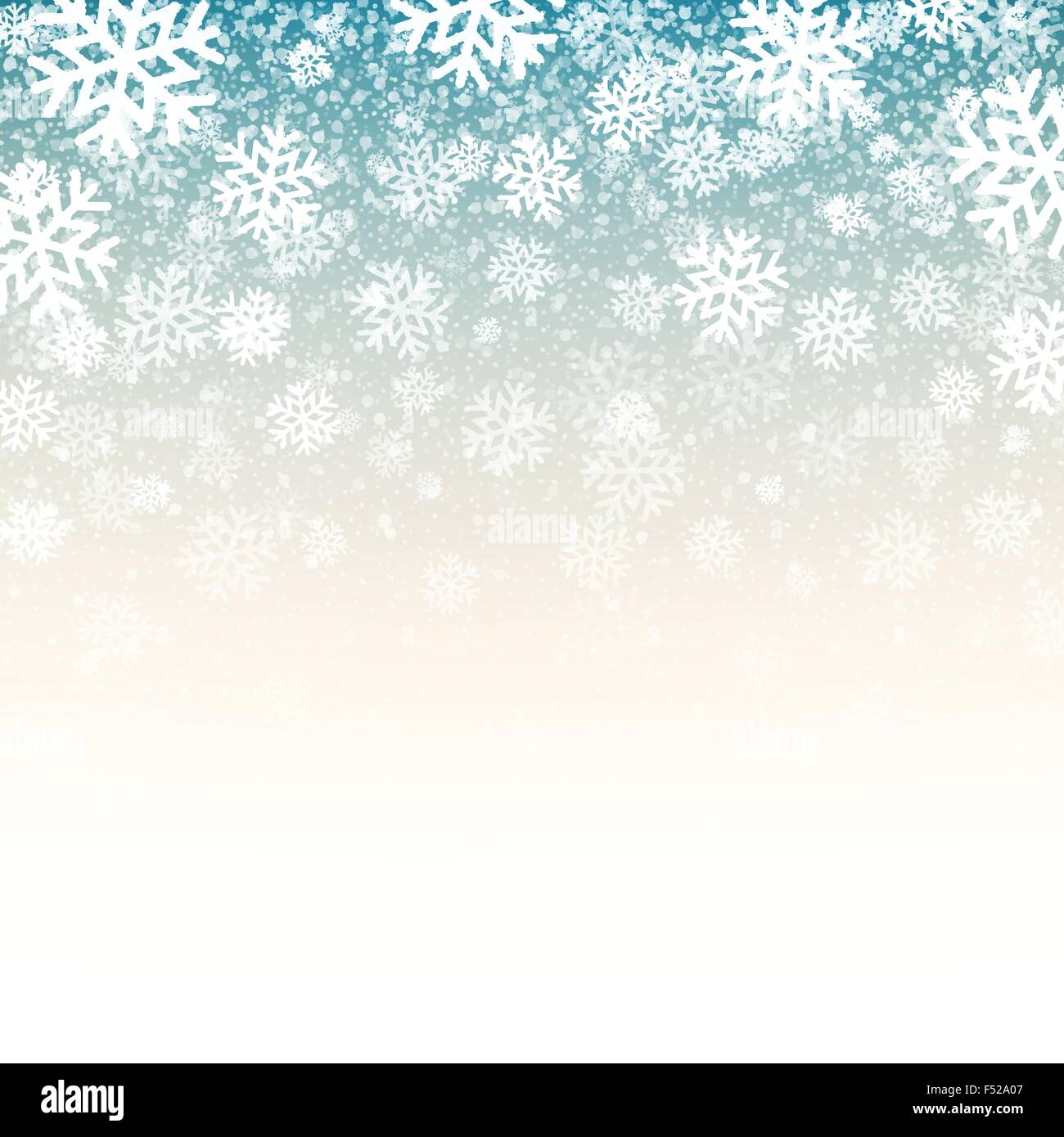 Blue background with snowflakes. Vector illustration Stock Vector Image ...