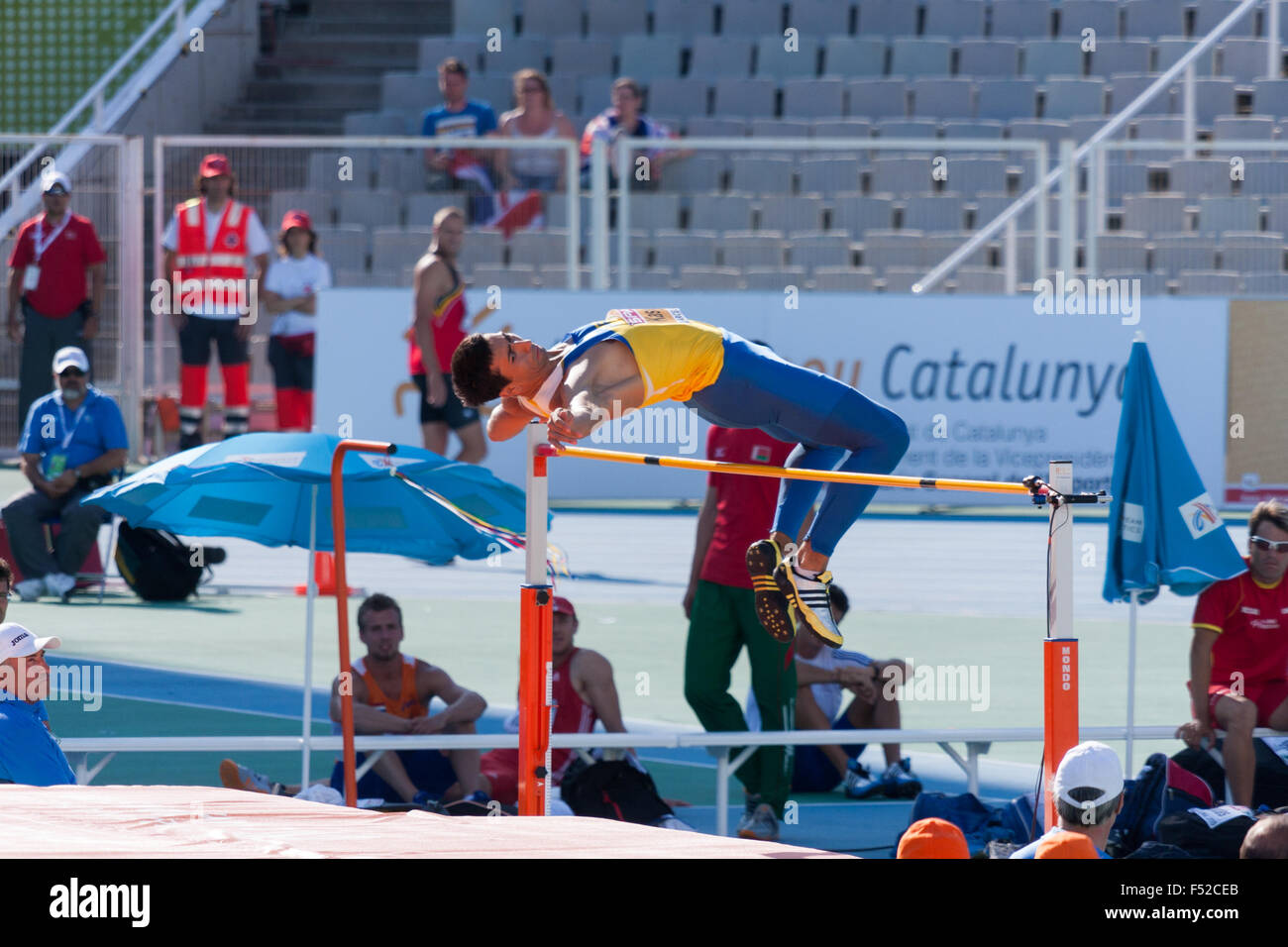 European Athletics Championships Barcelona 2010. Decathlon High jump