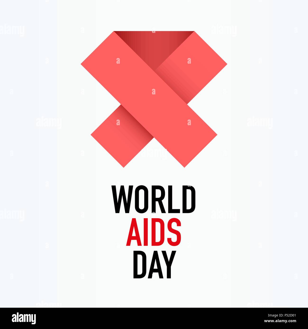 World aids day text Stock Vector Images - Alamy