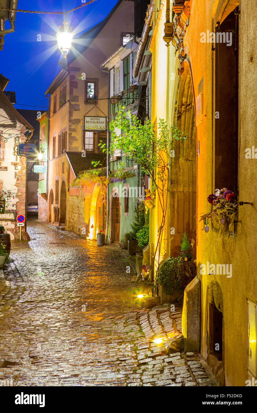 Haut Rin France haut rhin riquewihr hi-res stock photography and images - Alamy