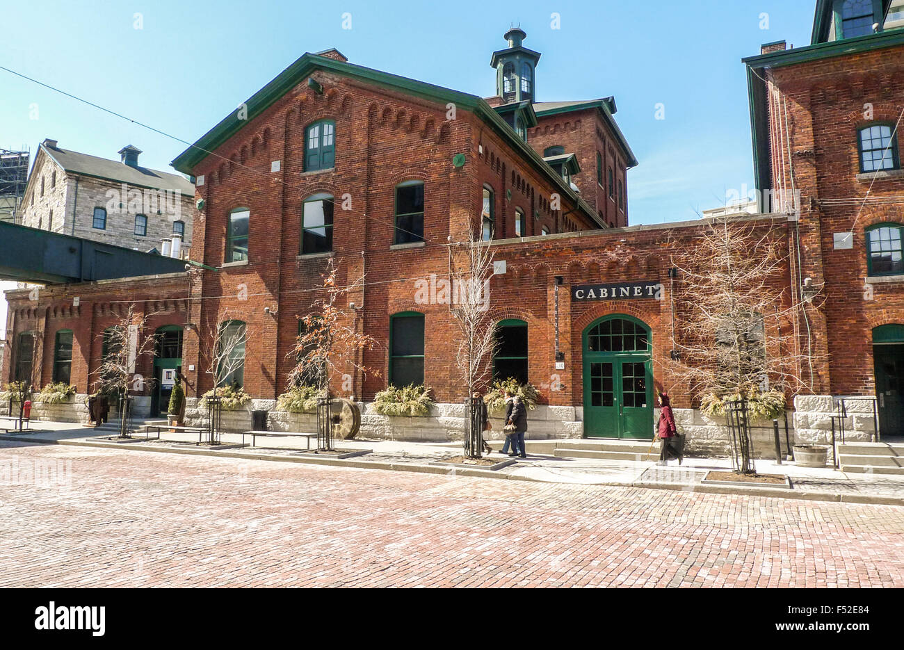 Gooderham and Worts, formerly the largest distillery in Canada