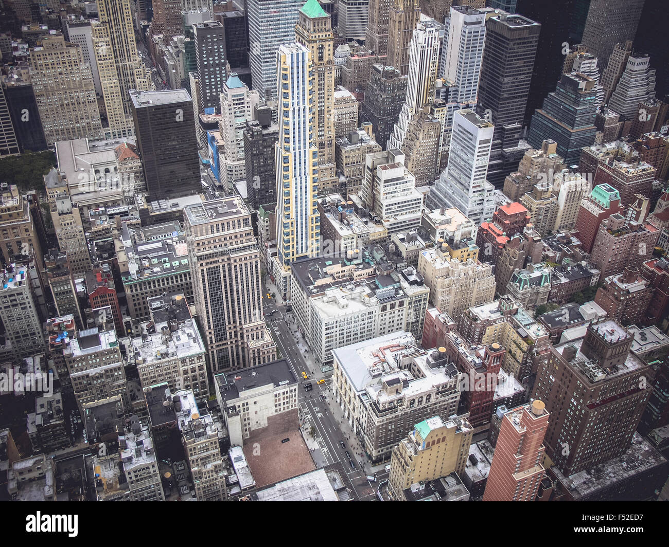 Rooftops view of Manhattan, New York, USA Stock Photo Alamy