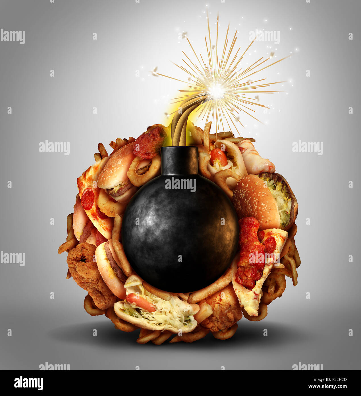 Junk food time bomb hires stock photography and images Alamy