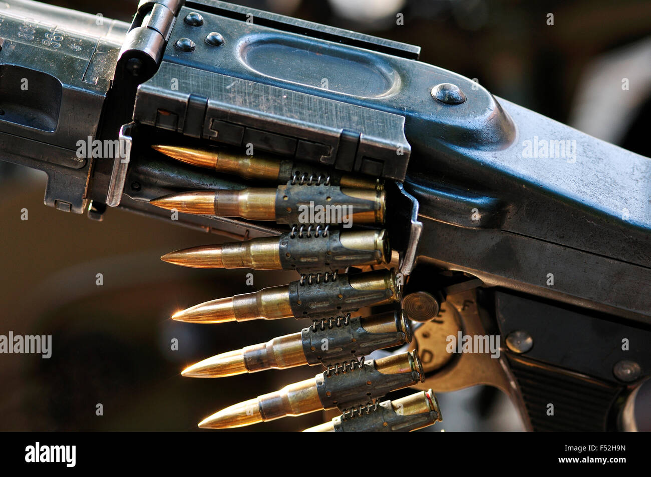 Machine Guns and Bullet Stock Photo Alamy