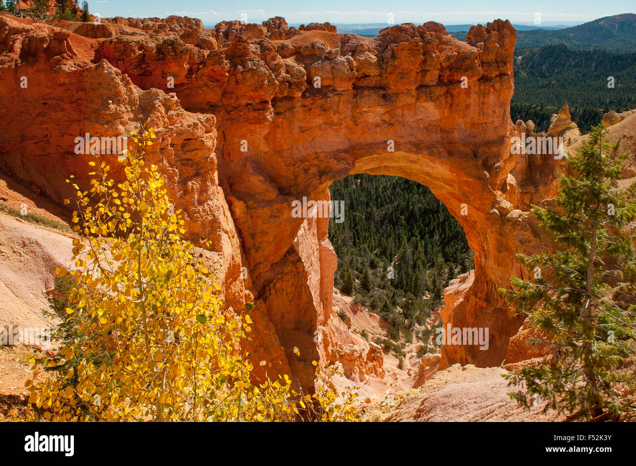 Natural Bridge, Bryce Canyon, Utah, USA Stock Photo