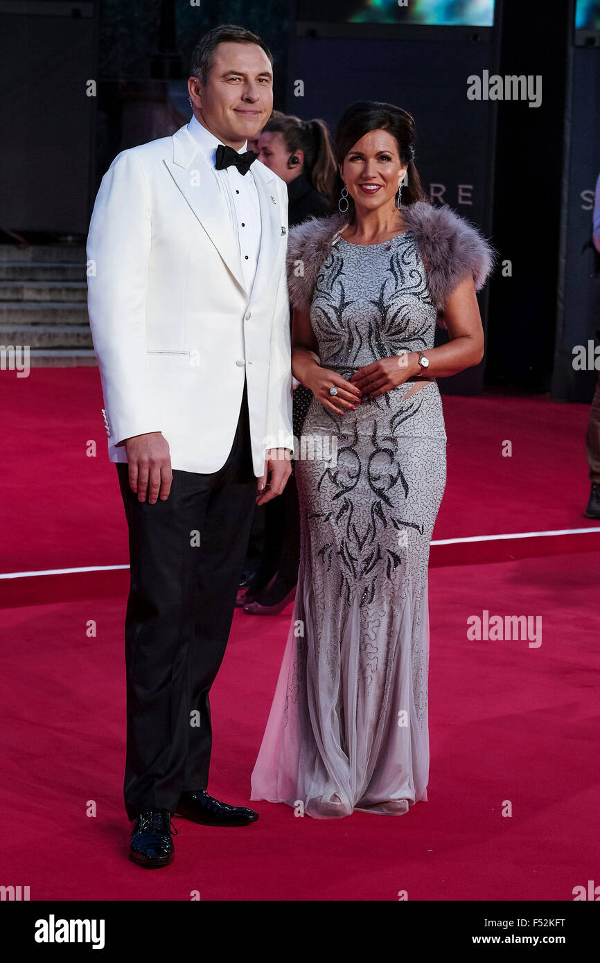 London, UK. 26th Oct, 2015. David Walliams & Suzanna Reid arrives on