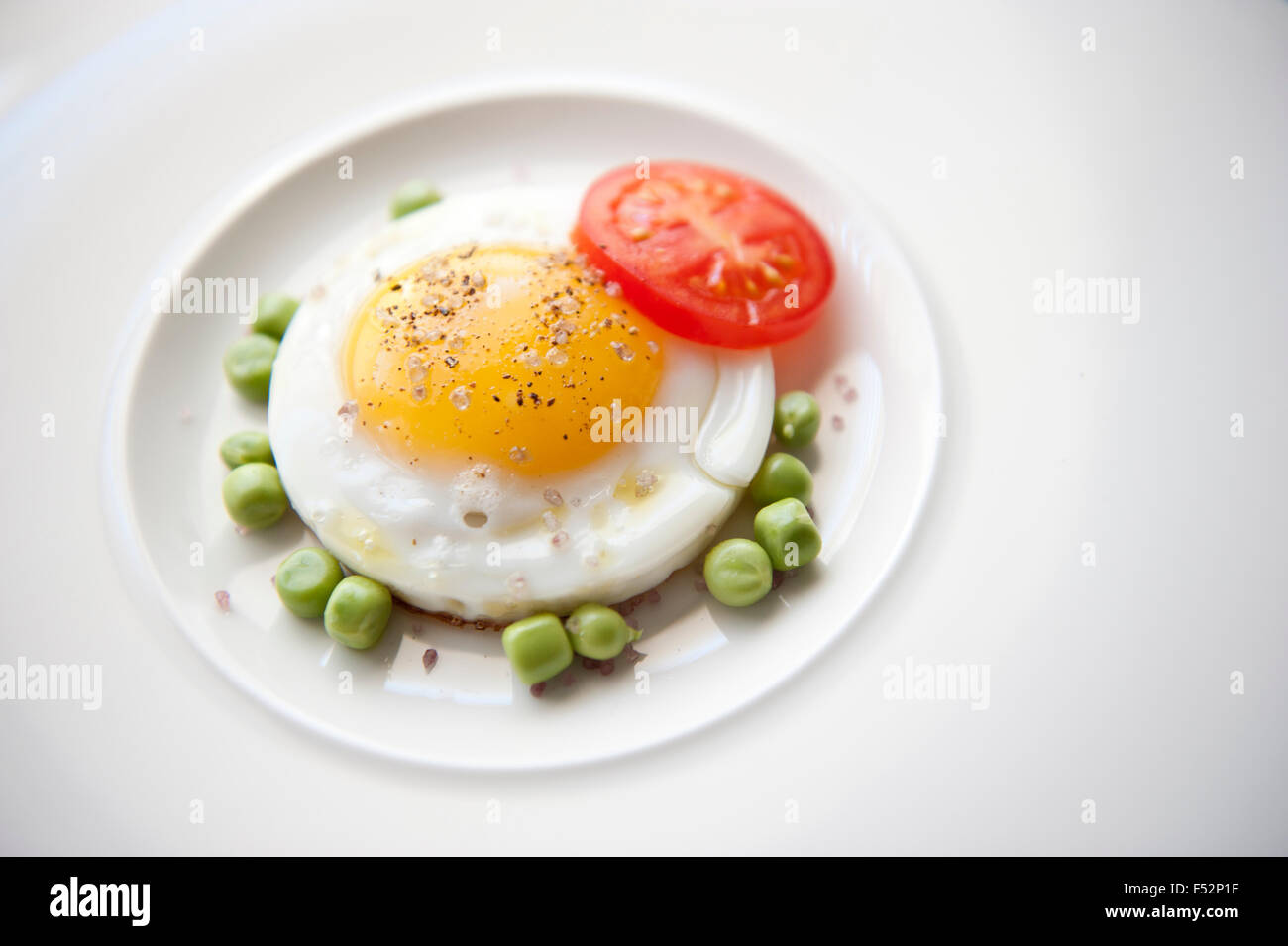 Easy Breakfast Recipe Stock Photo - Alamy