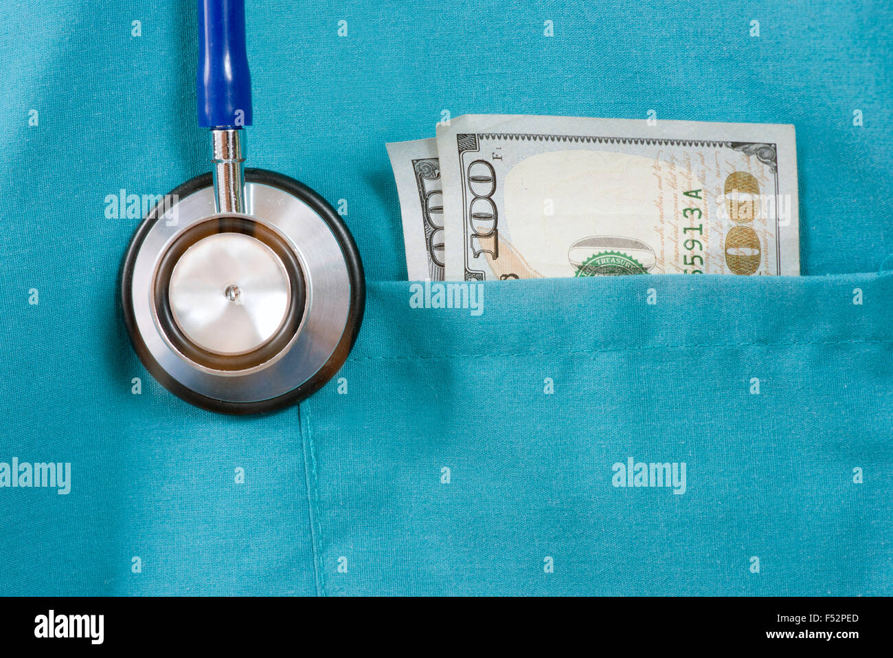 Doctors scrub top stethoscope one hires stock photography and images