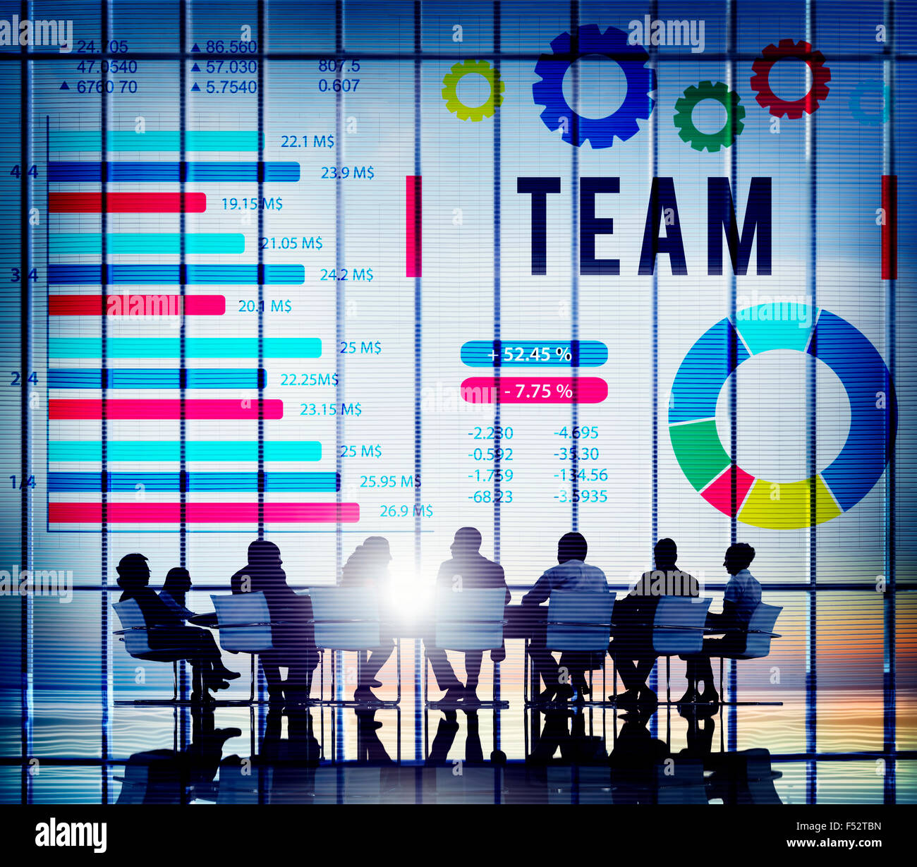 Team Corporate Teamwork Collaboration Assistance Concept Stock Photo ...