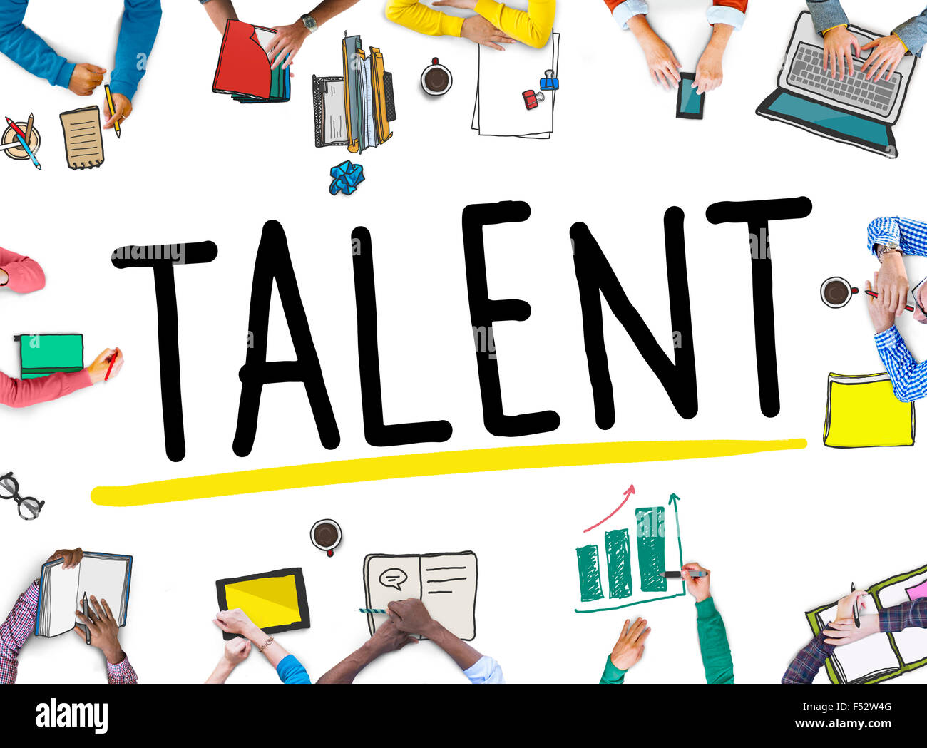 Talent Gifted Skills Abilities Capability Expertise Concept Stock Photo