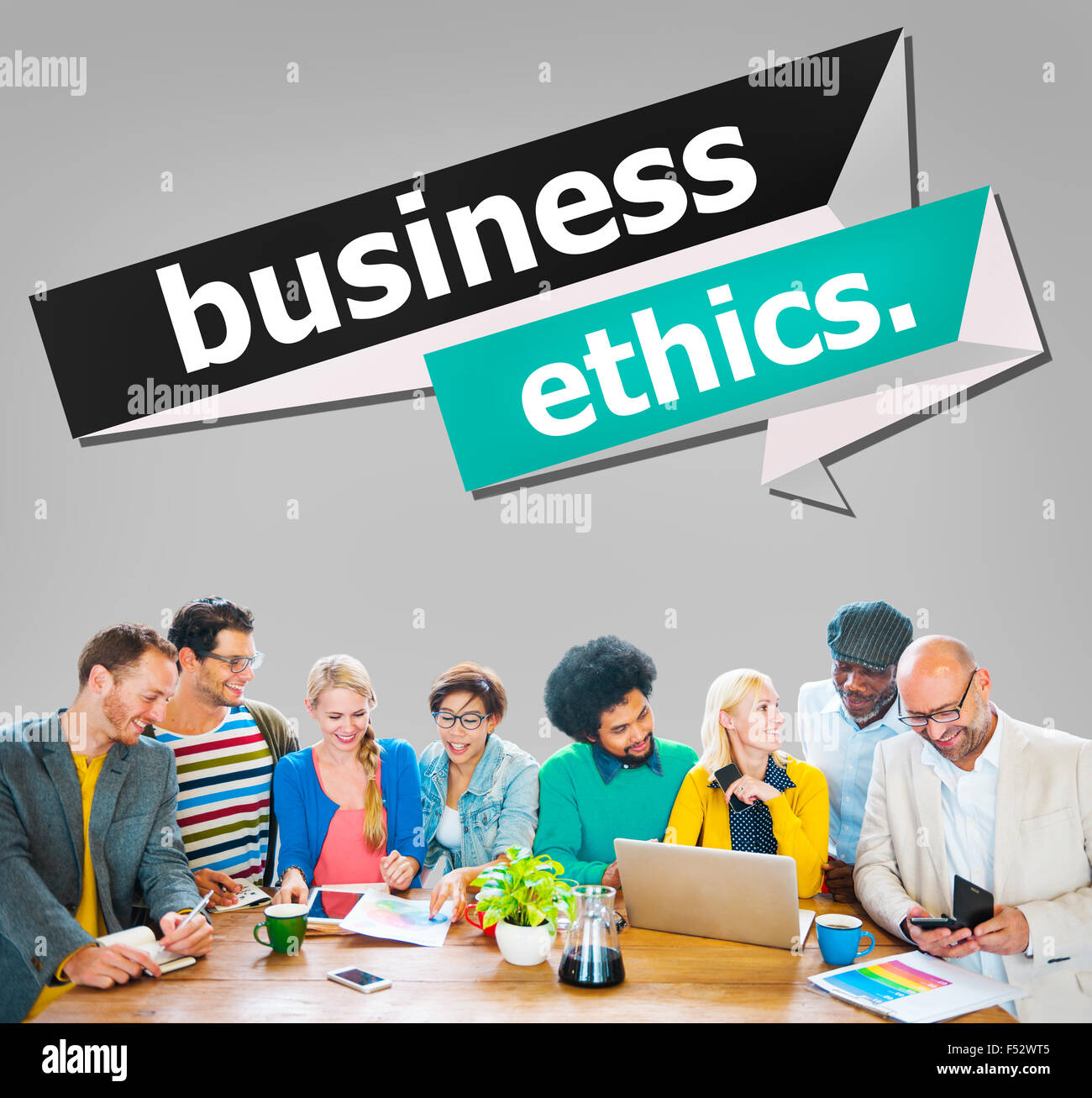 Business Ethics Integrity Honesty Trust Concept Stock Photo - Alamy