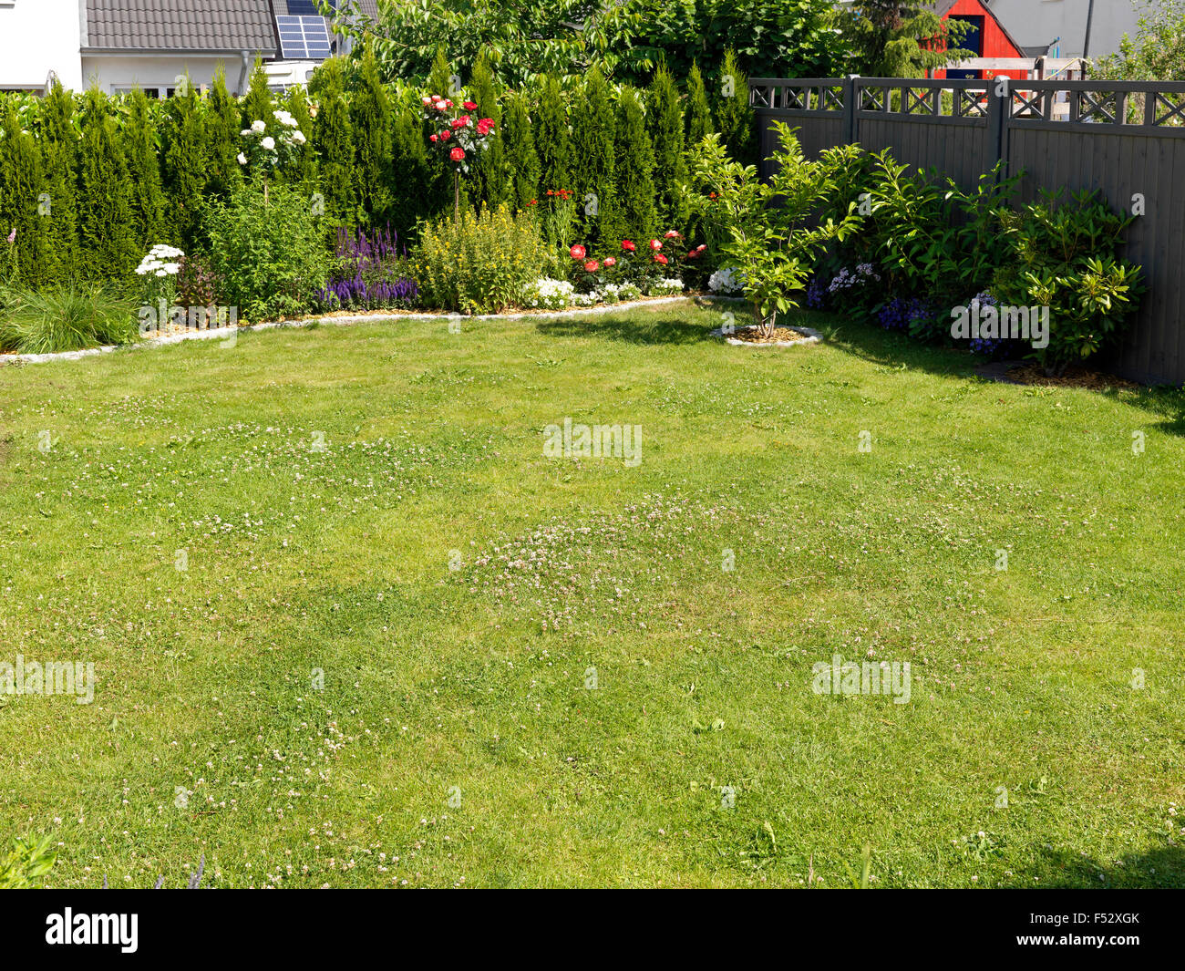 Old lawns, turf, lay, garden, lawn, Stock Photo