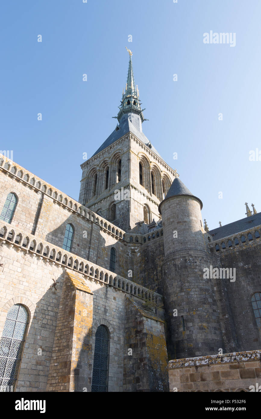 Le Mont Saint Michel, France, Normandy 2015 Stock Photo