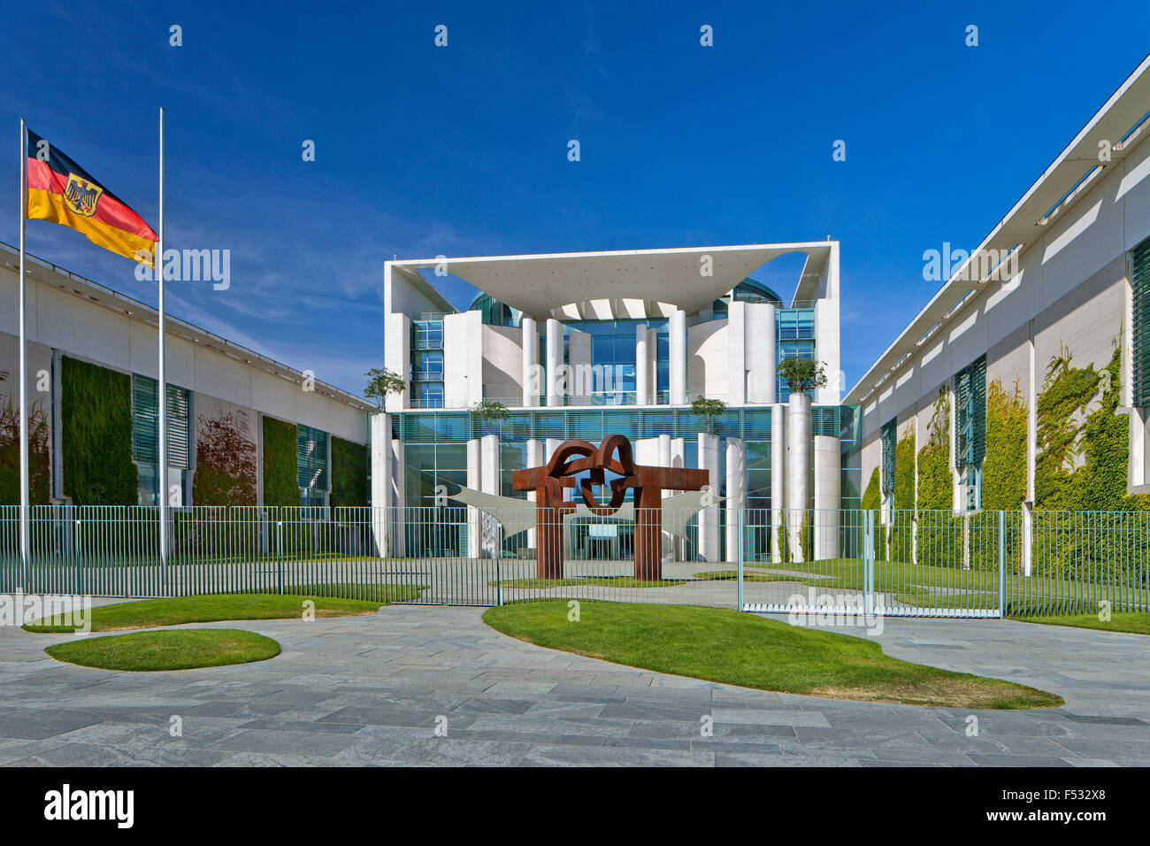 Germany, Europe, Berlin, Office of the Federal Chancellor Stock Photo