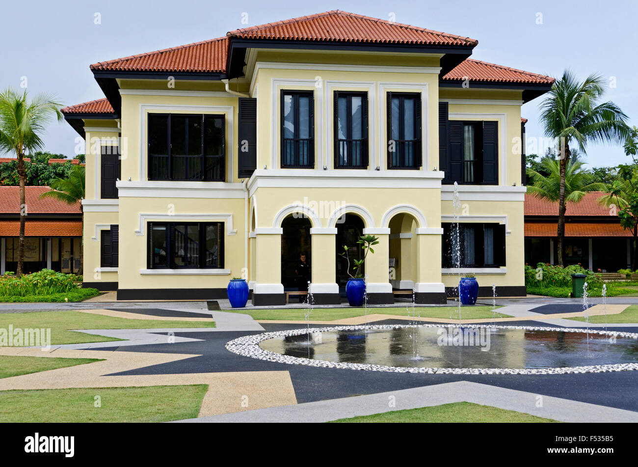 Singapore, sultan's palace Stock Photo Alamy