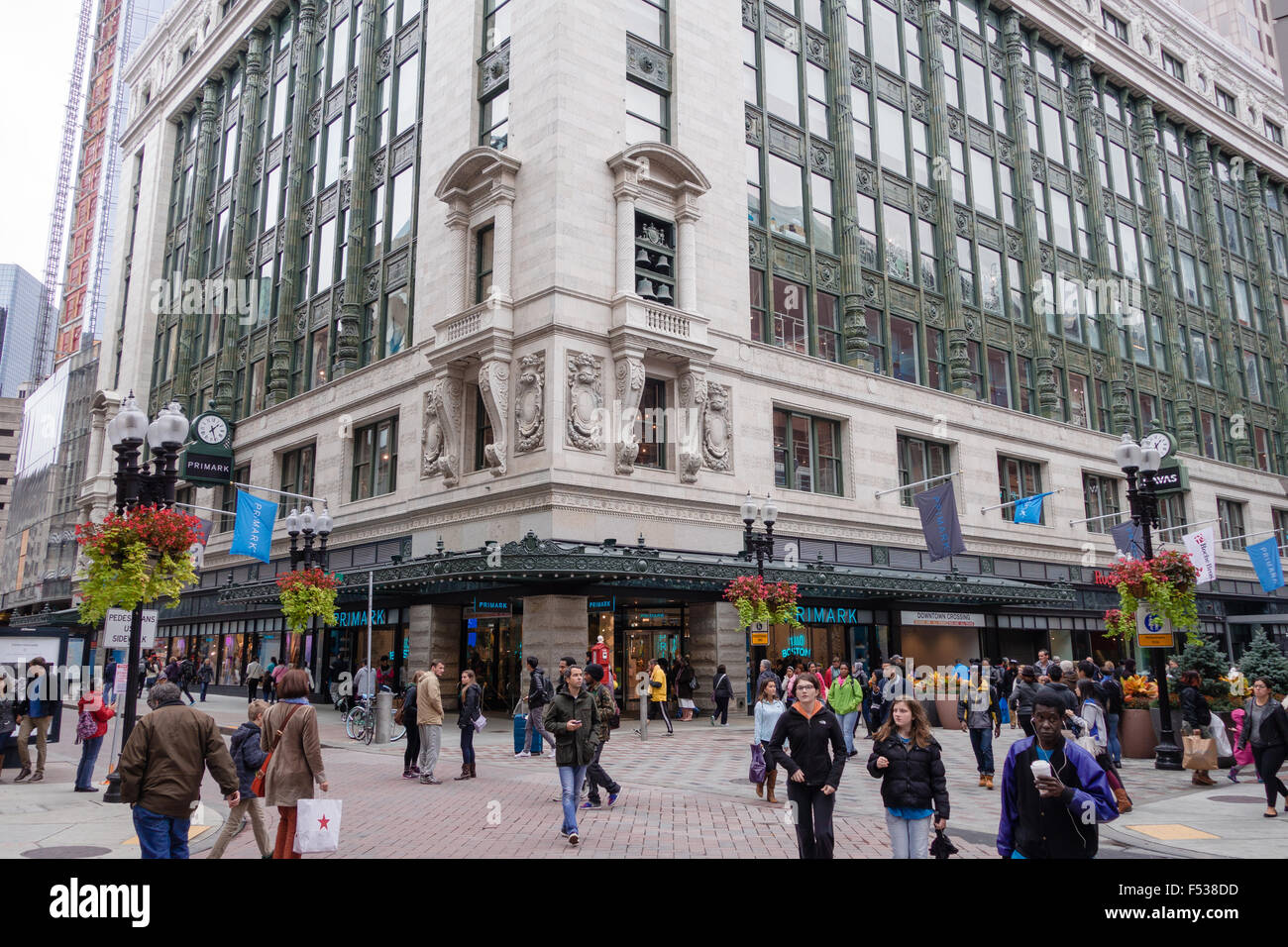 primark boston first store in the US Stock Photo Alamy