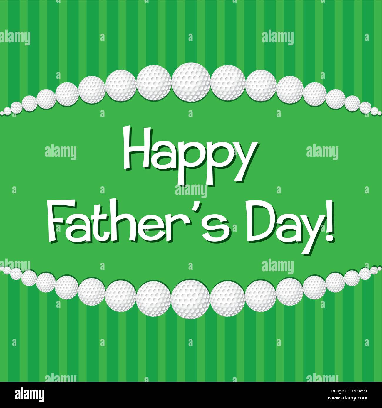 Golf Father's Day card in vector format Stock Vector Image & Art - Alamy