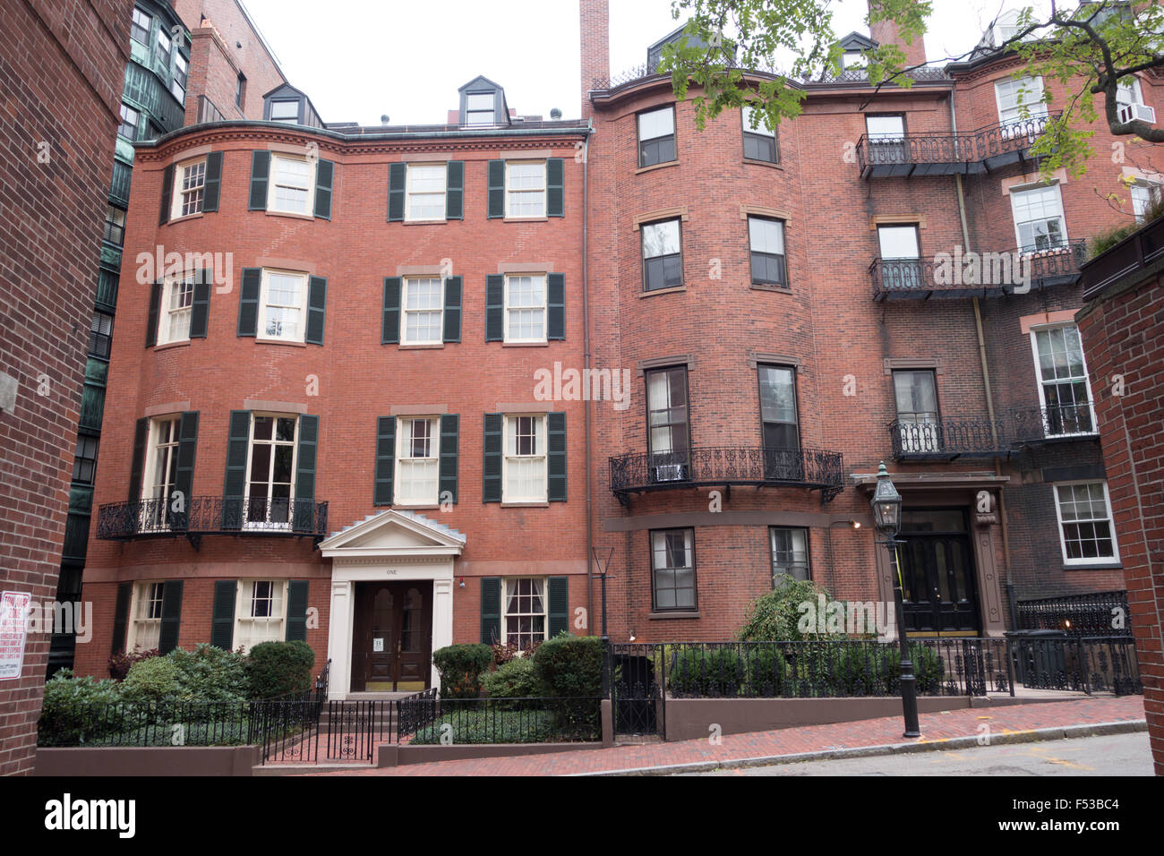 Red Brick House Boston High Resolution Stock Photography and Images Alamy