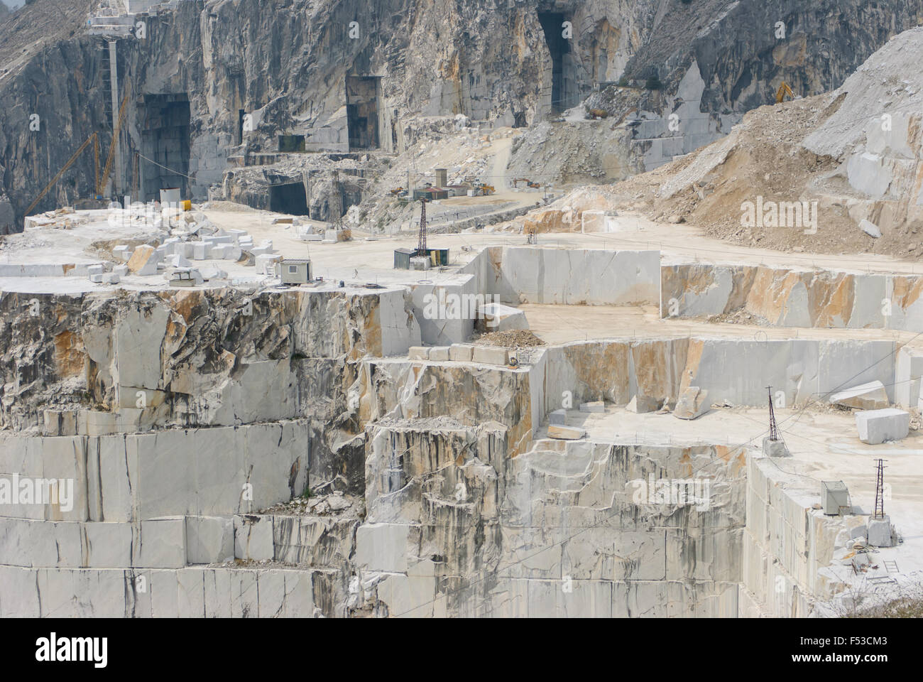 Marble Mines In Carrara Italy Stock Photo Alamy   Marble Mines In Carrara Italy F53CM3 