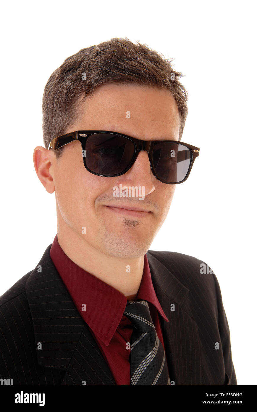 Portrait male wearing sunglasses hi-res stock photography and images ...