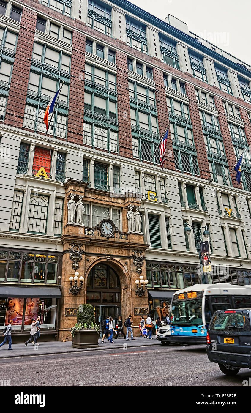 NEW YORK, USA MAY 06, 2015 The world's largest department store Macy
