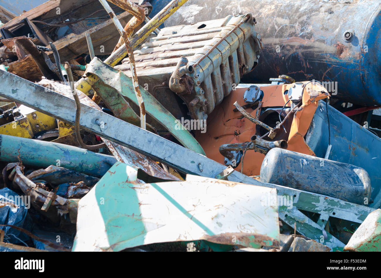 junk yard San Francisco, california, usa Stock Photo Alamy