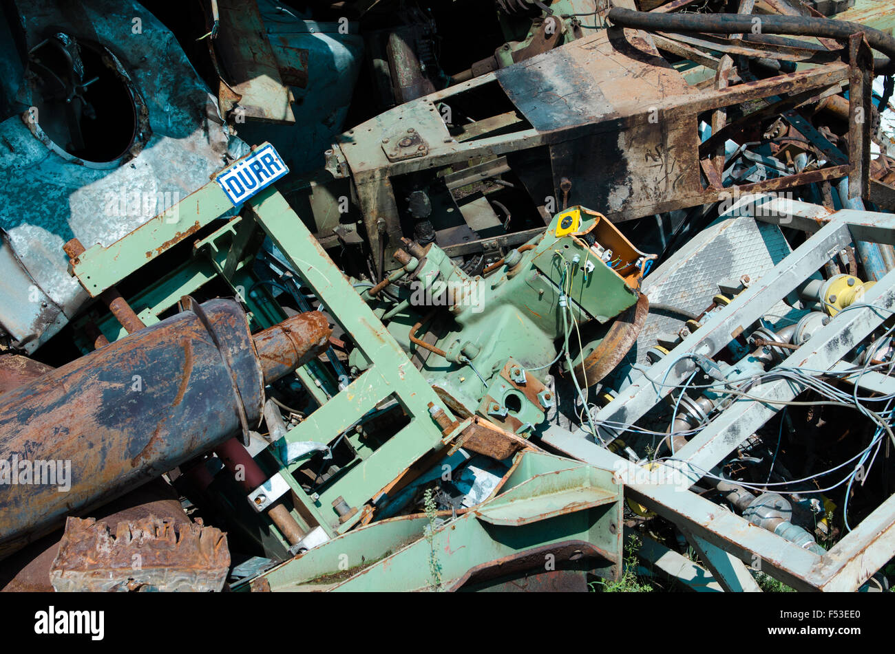 junk yard San Francisco, california, usa Stock Photo Alamy