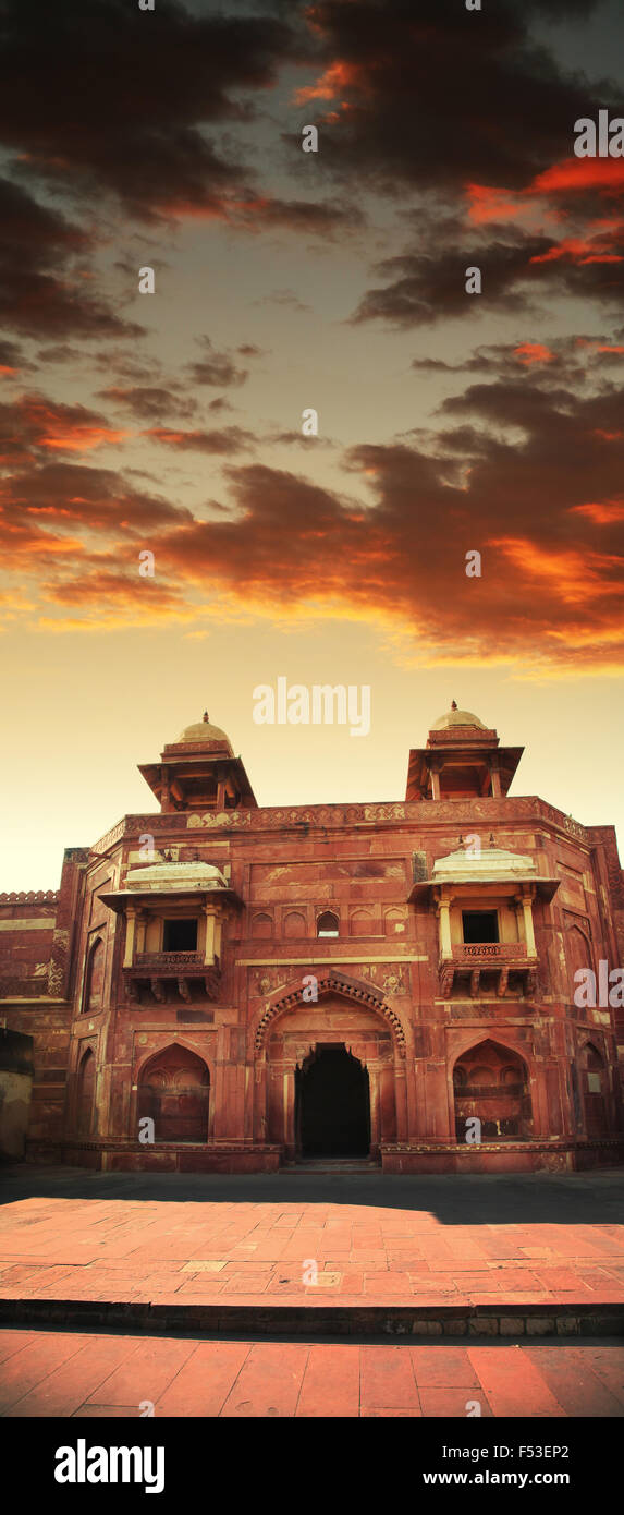 Asia, India, Uttar Pradesh, Fatehpur Sikri Stock Photo